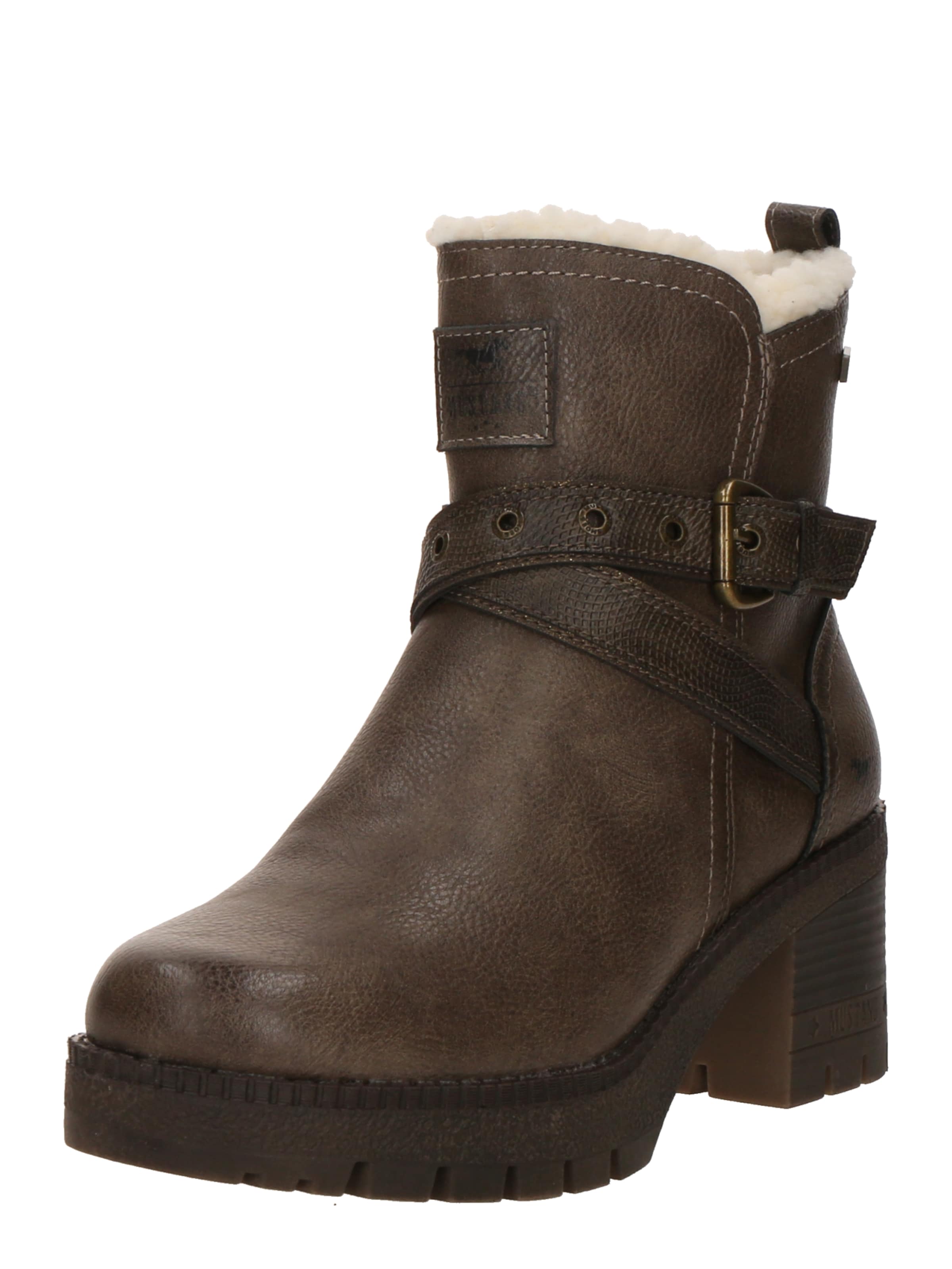 MUSTANG - Botim em cinzento: frente