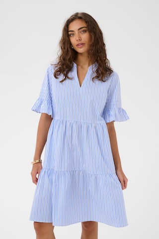 CULTURE - Vestido 'Plita Bj›rg' em azul: frente