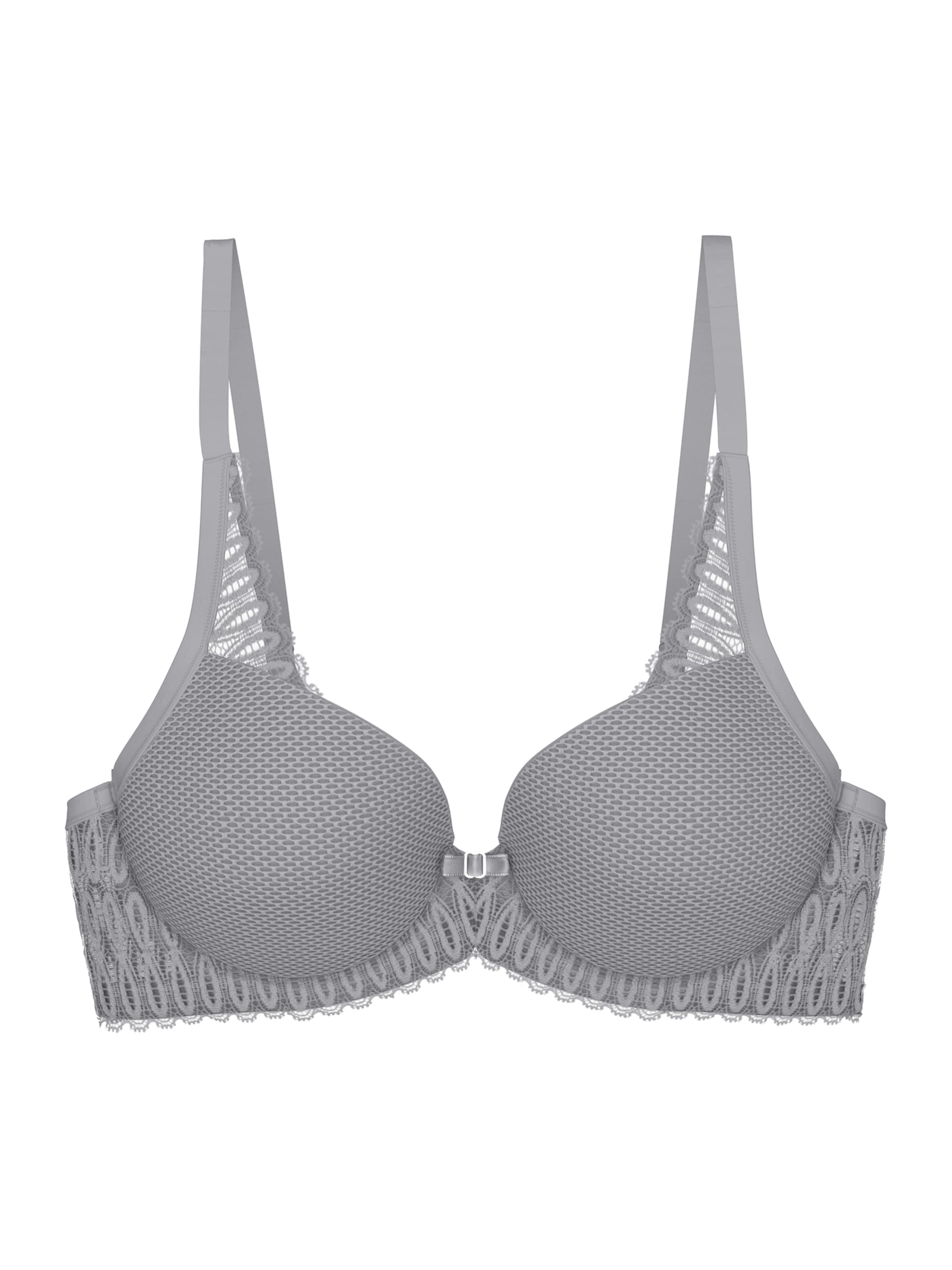 TRIUMPH Bra ' Aura Spotlight ' in Grey: front