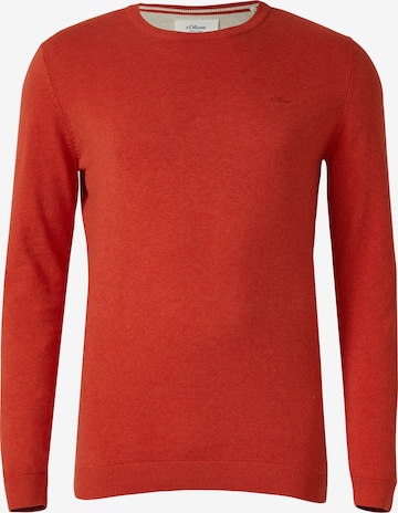 s.Oliver Pullover in Rot: Vorderseite