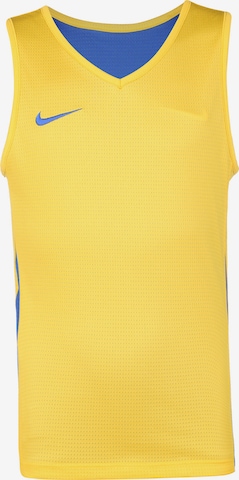 T-Shirt fonctionnel 'Team' NIKE en jaune : devant