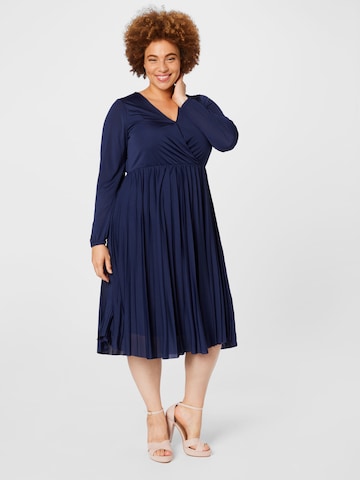 ABOUT YOU Curvy Kleid 'Dana' in Blau: predná strana