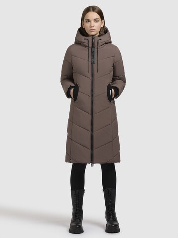 khujo - Casaco de inverno 'Aribay5' em cinzento