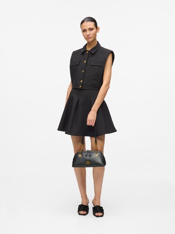 Karl Lagerfeld Наплечная сумка ' SMALL K/AUTOGRAPH BOWLING ' в Черный: спереди