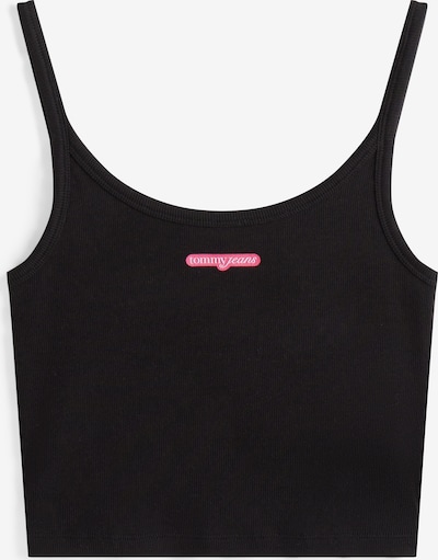 Palaidinė be rankovių iš Tommy Jeans, spalva – šviesiai rožinė / juoda, Prekių apžvalga