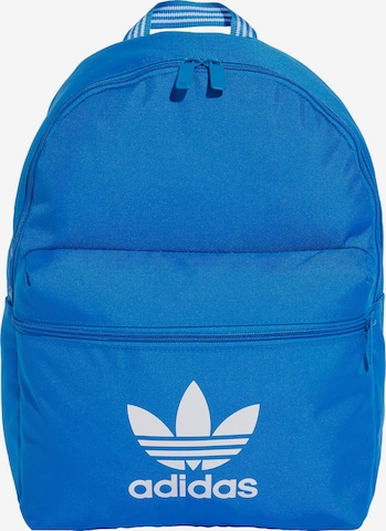 ADIDAS ORIGINALS Backpack 'Adicolor' in Blue: front