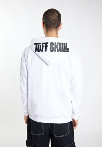 TUFFSKULL Sweatshirt in Weiß