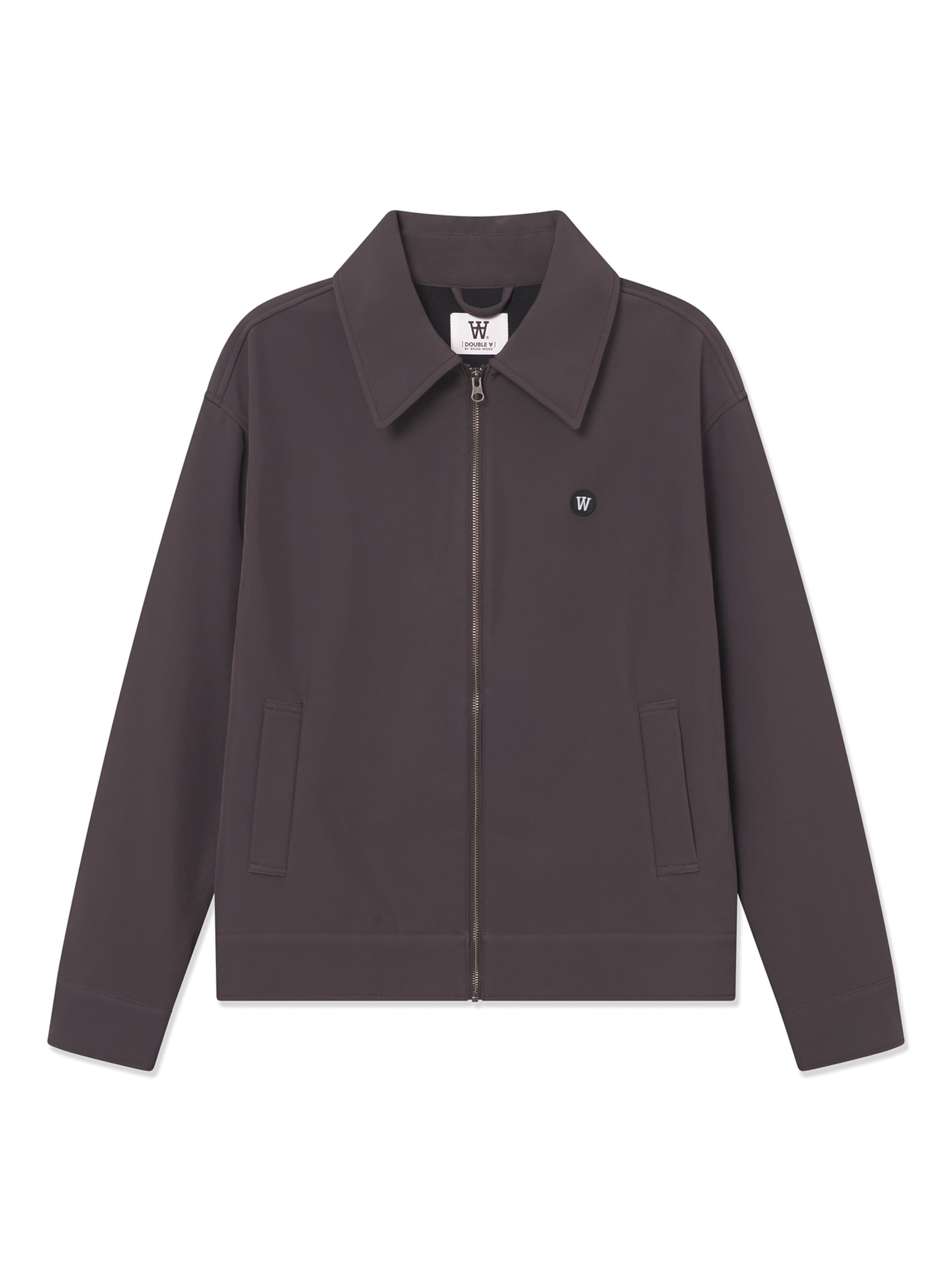 WOOD WOOD Prechodná bunda 'Aro' - Hnedá: predná strana