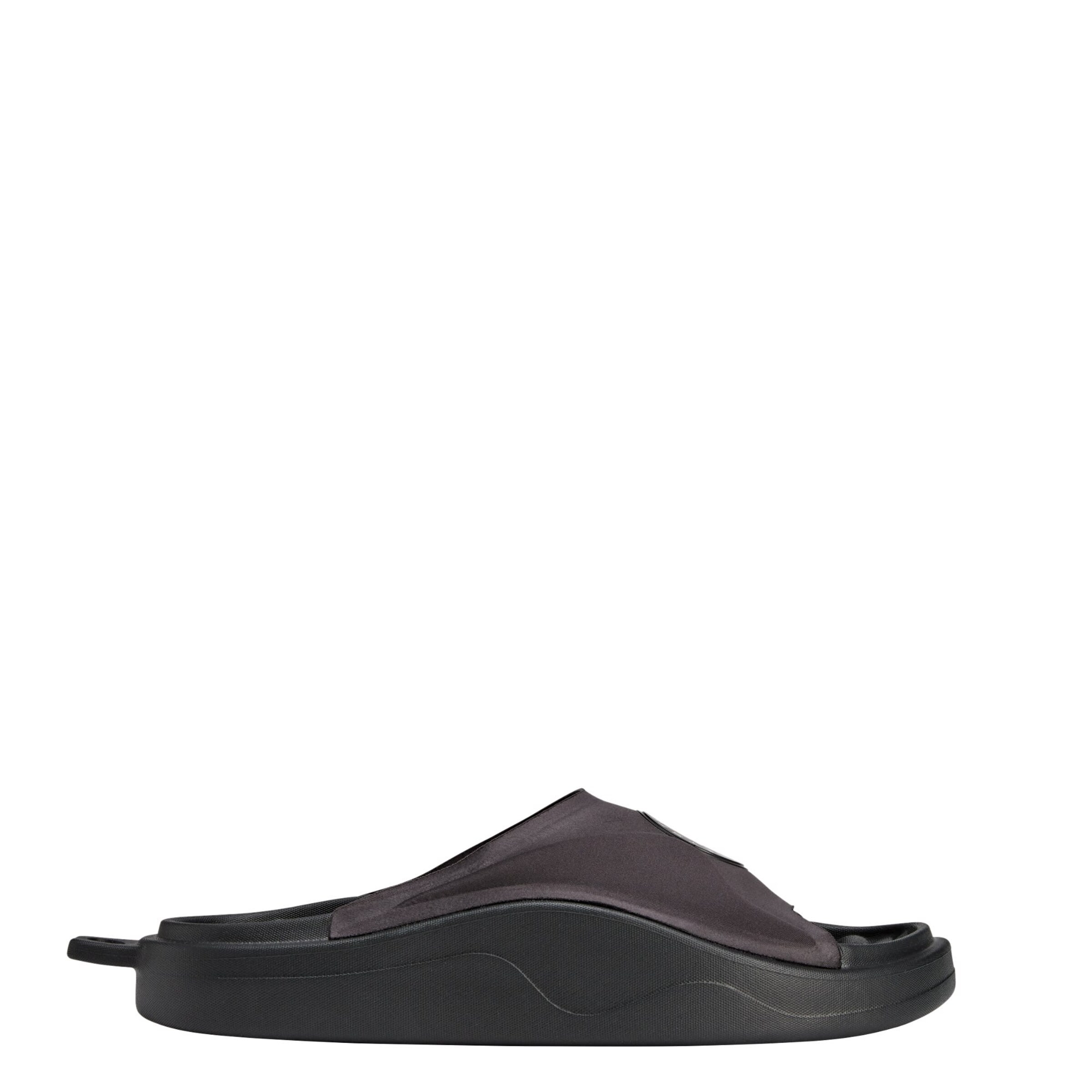 ADIDAS BY STELLA MCCARTNEY Pantolette 'Slide' in Schwarz