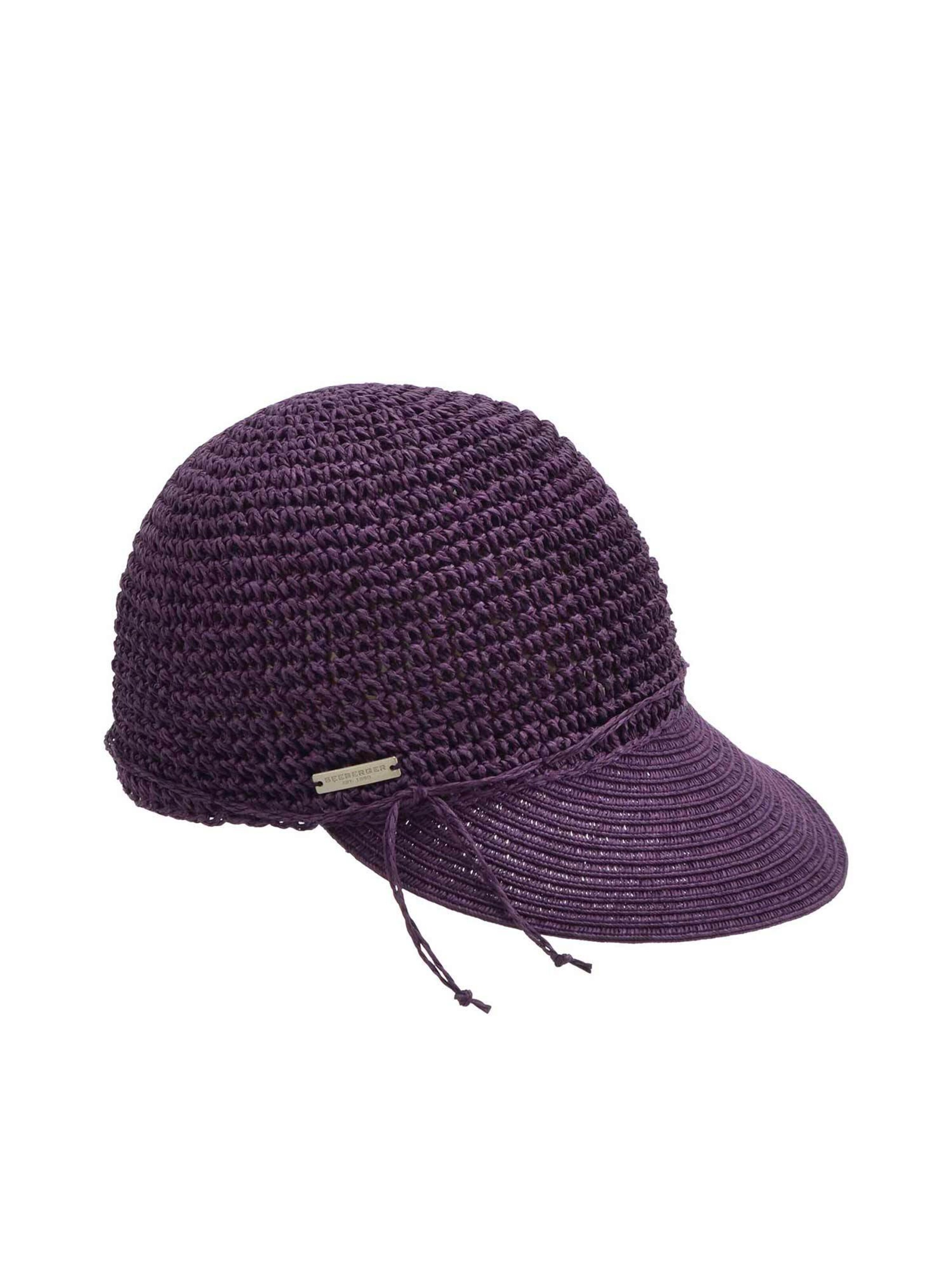 Seeberger Cap 'Cap'‌‌‌‌‌‌‌‌‌‌ in Rot: Vorderseite