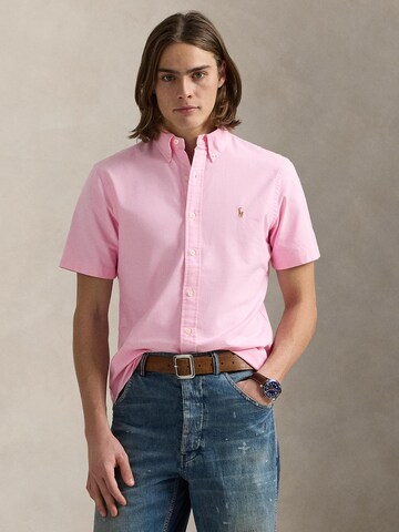 Polo Ralph Lauren Средняя посадка Рубашка в Ярко-розовый: спереди