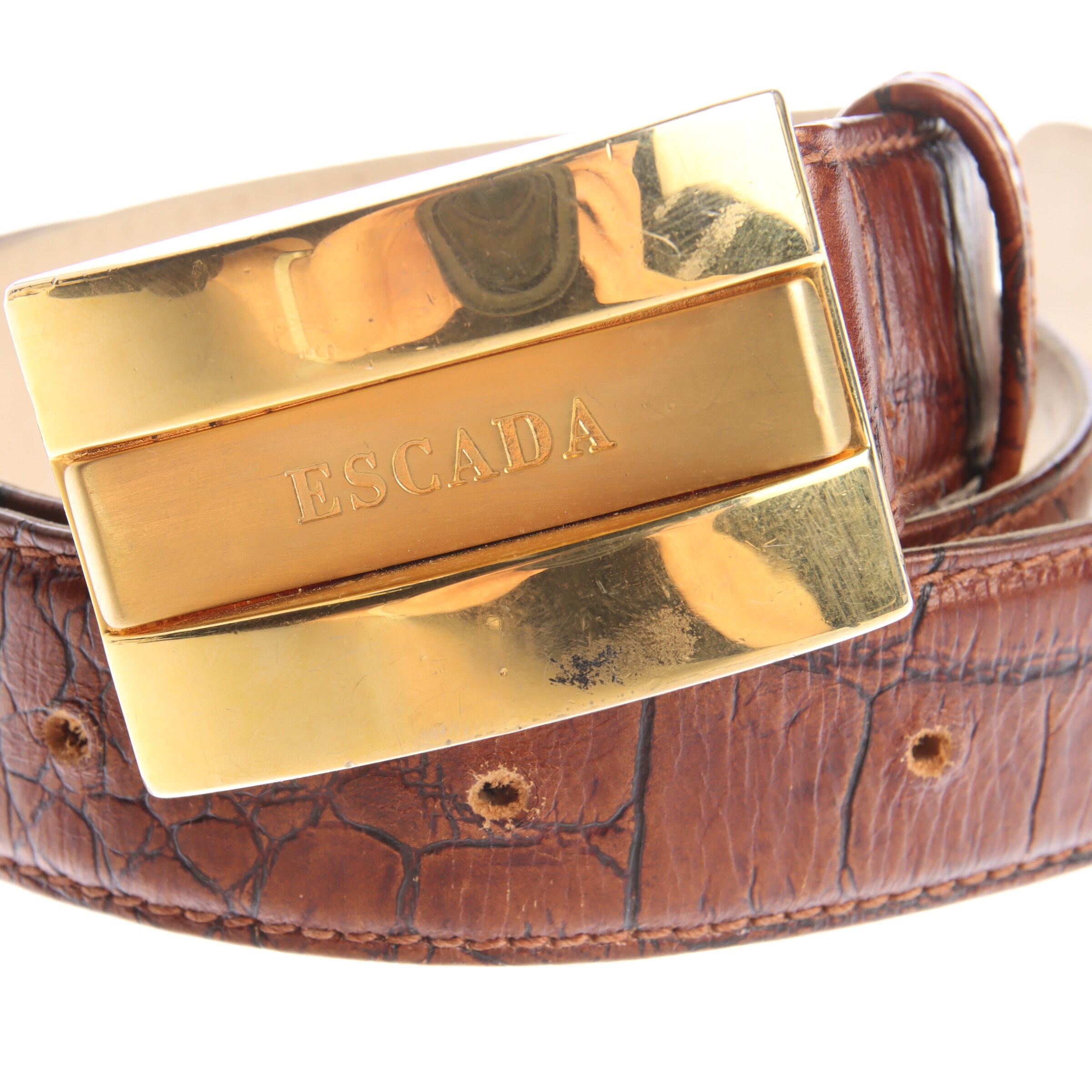 ESCADA Gürtel XS in Braun