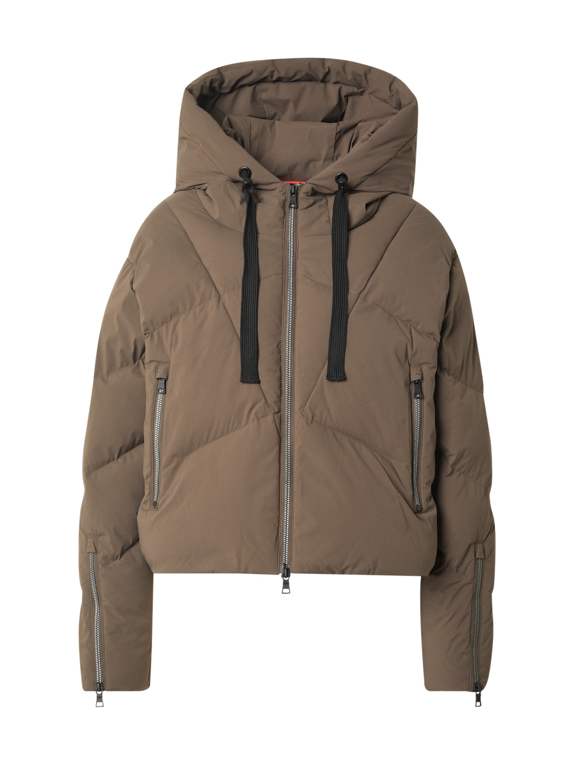 No. 1 Como Зимняя куртка в Бежевый: спереди