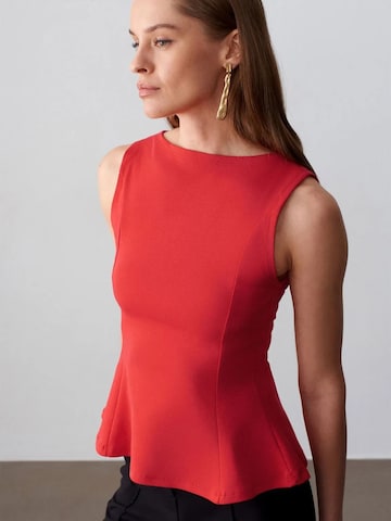 Dilvin Blouse in Red