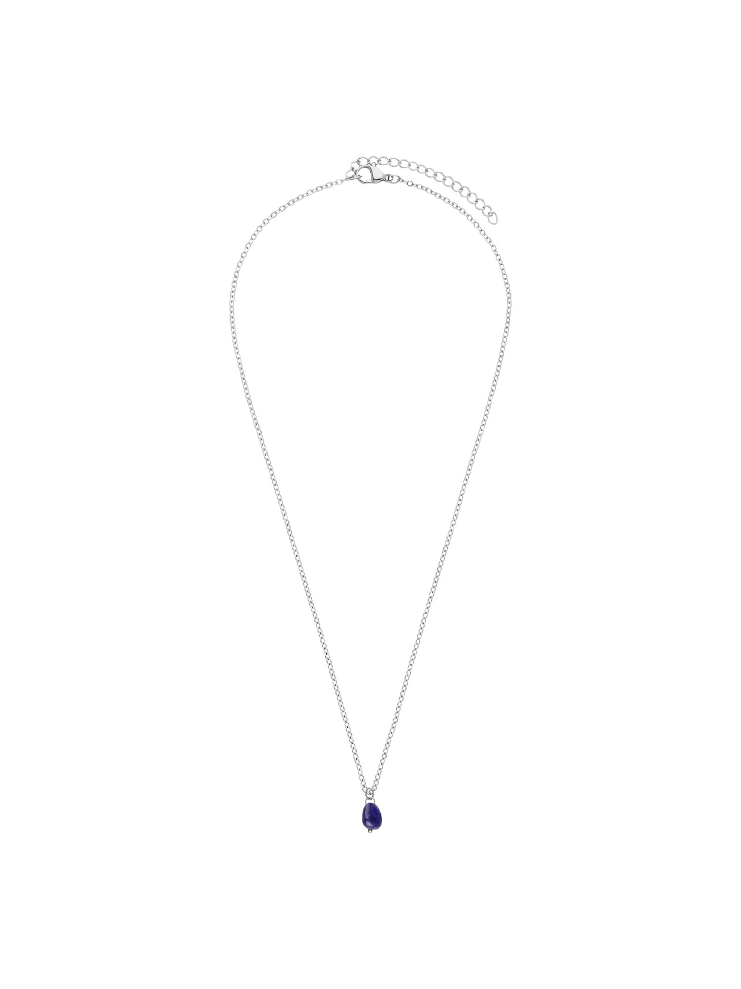 Lucardi Necklace 'Chic' in Silver: front