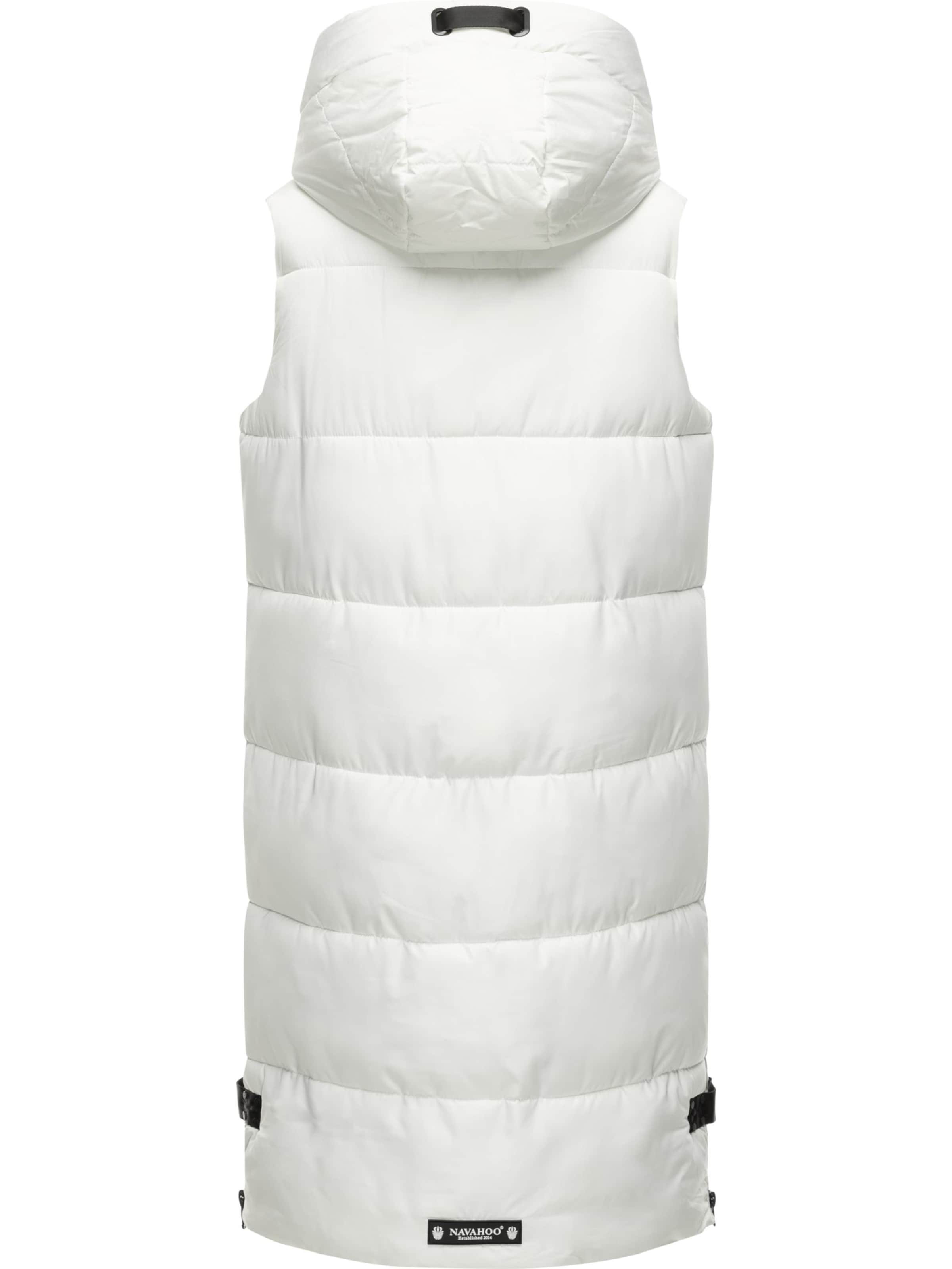 Gilet 'Schnuffelchen' NAVAHOO en blanc