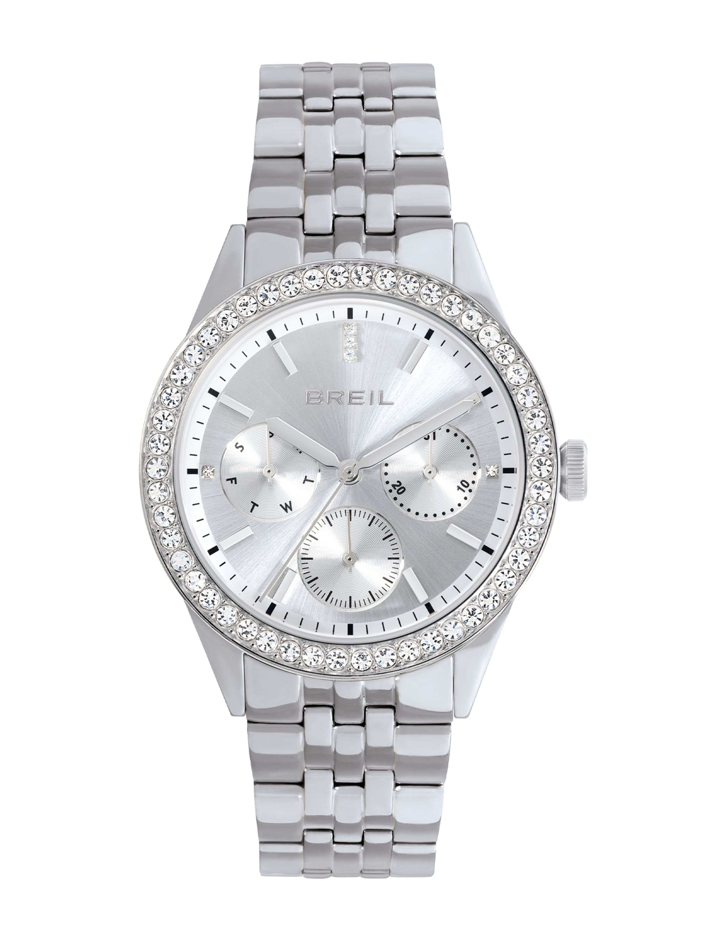 Breil Analoog horloge 'Flurry' in Zilver: voorkant