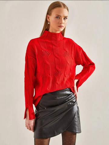 Pullover 'Pullover' di Bianco Lucci in rosso