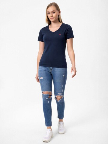Moxx Paris shirt in Blau