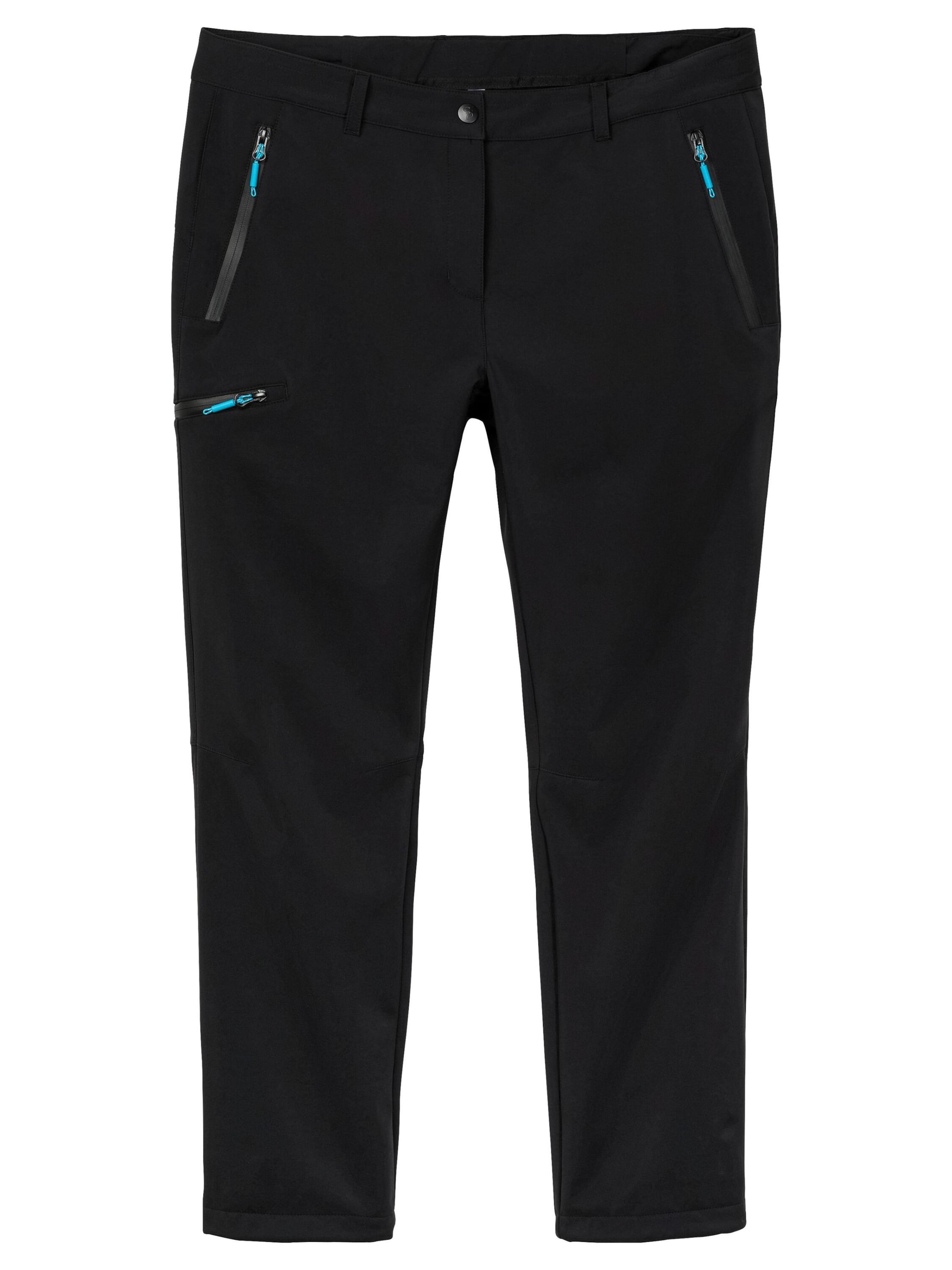 SHEEGO Regular Functionele broek in Zwart: voorkant