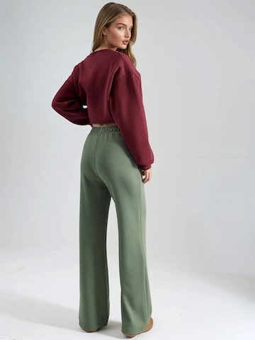 Hiccup Wide leg Broek in Groen