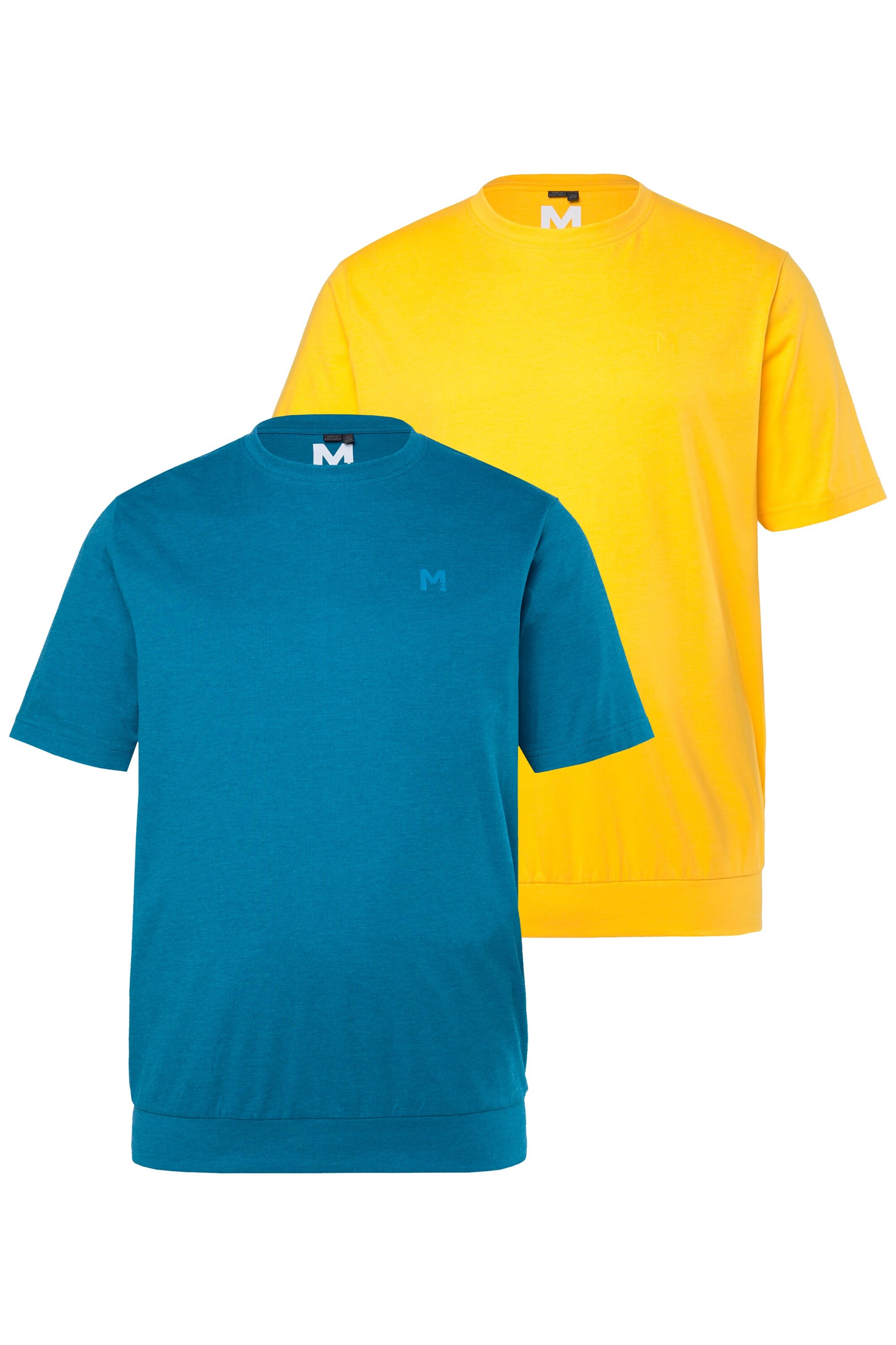 Men Plus Shirt in Blue: front