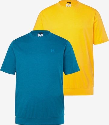 Men Plus T-Shirt in Blau: Vorderseite