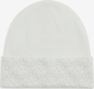 GUESS Beanie in White: front