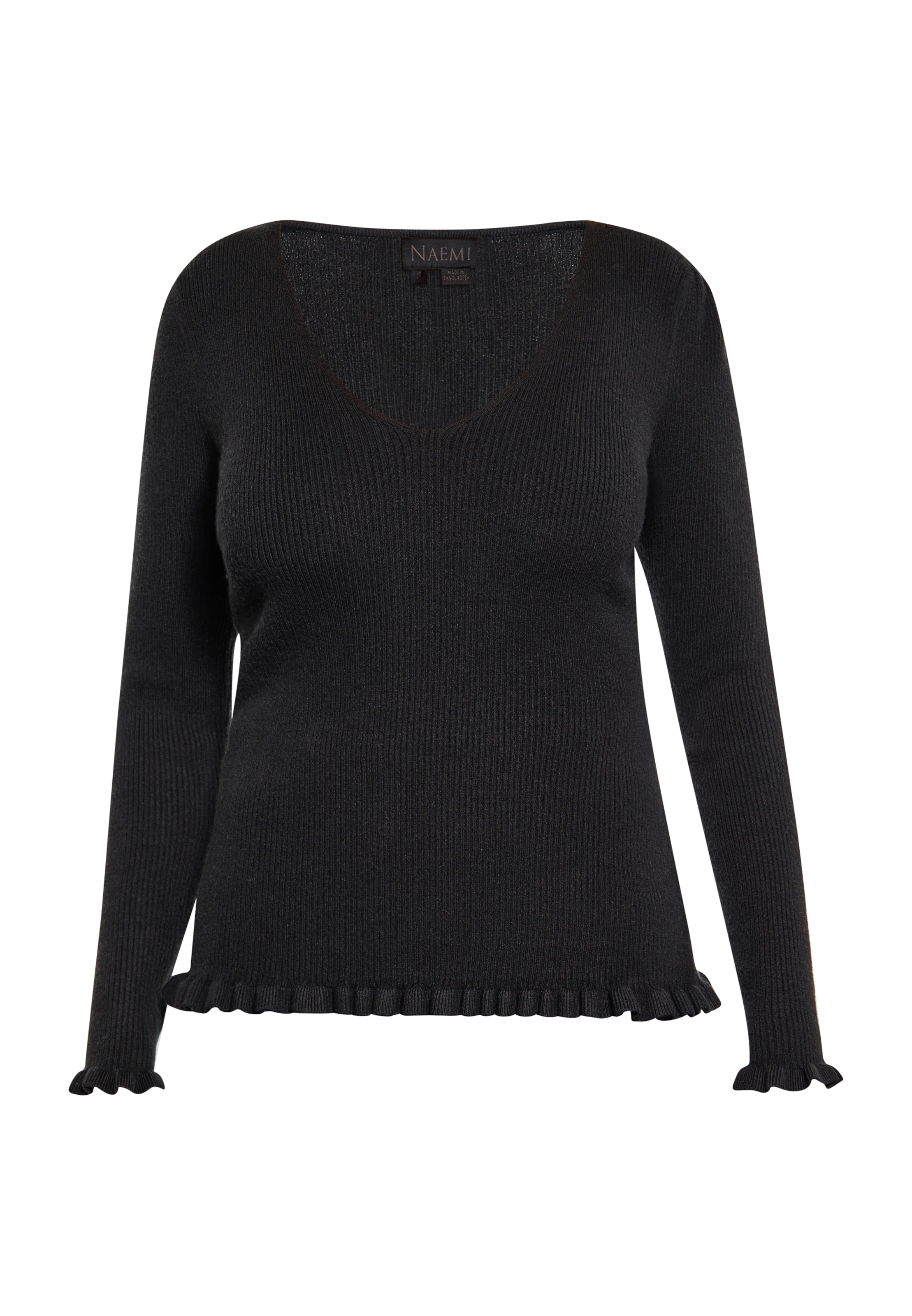 NAEMI - Pullover em preto: frente