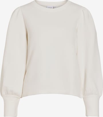 Sweat-shirt 'VIVera' VILA en blanc : devant