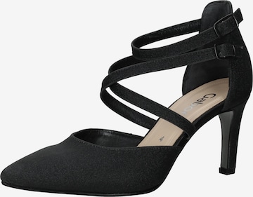 GABOR Pumps in Schwarz: predná strana