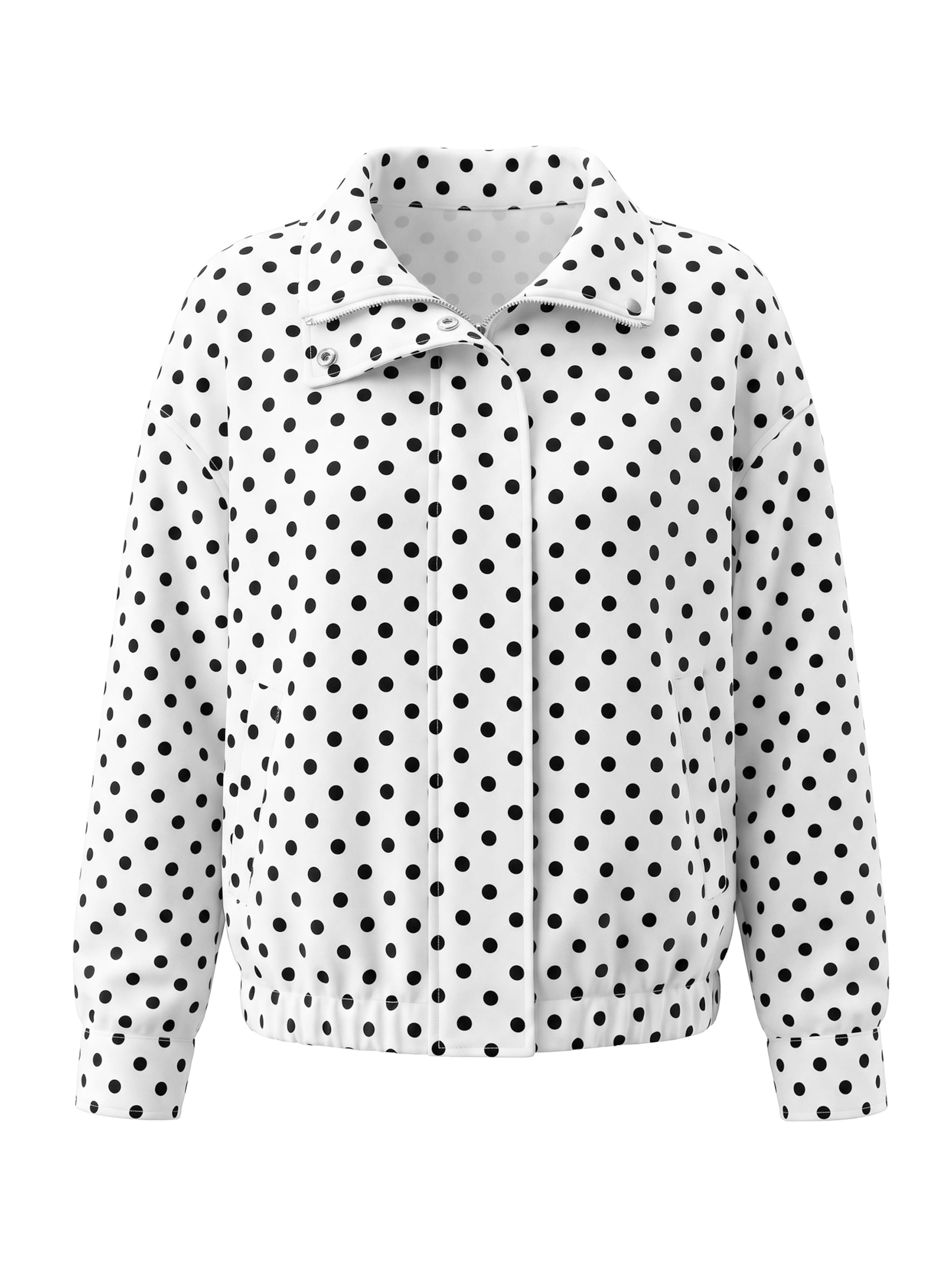 Imily Bela Übergangsjacke in S in schwarz / weiß, Produktansicht