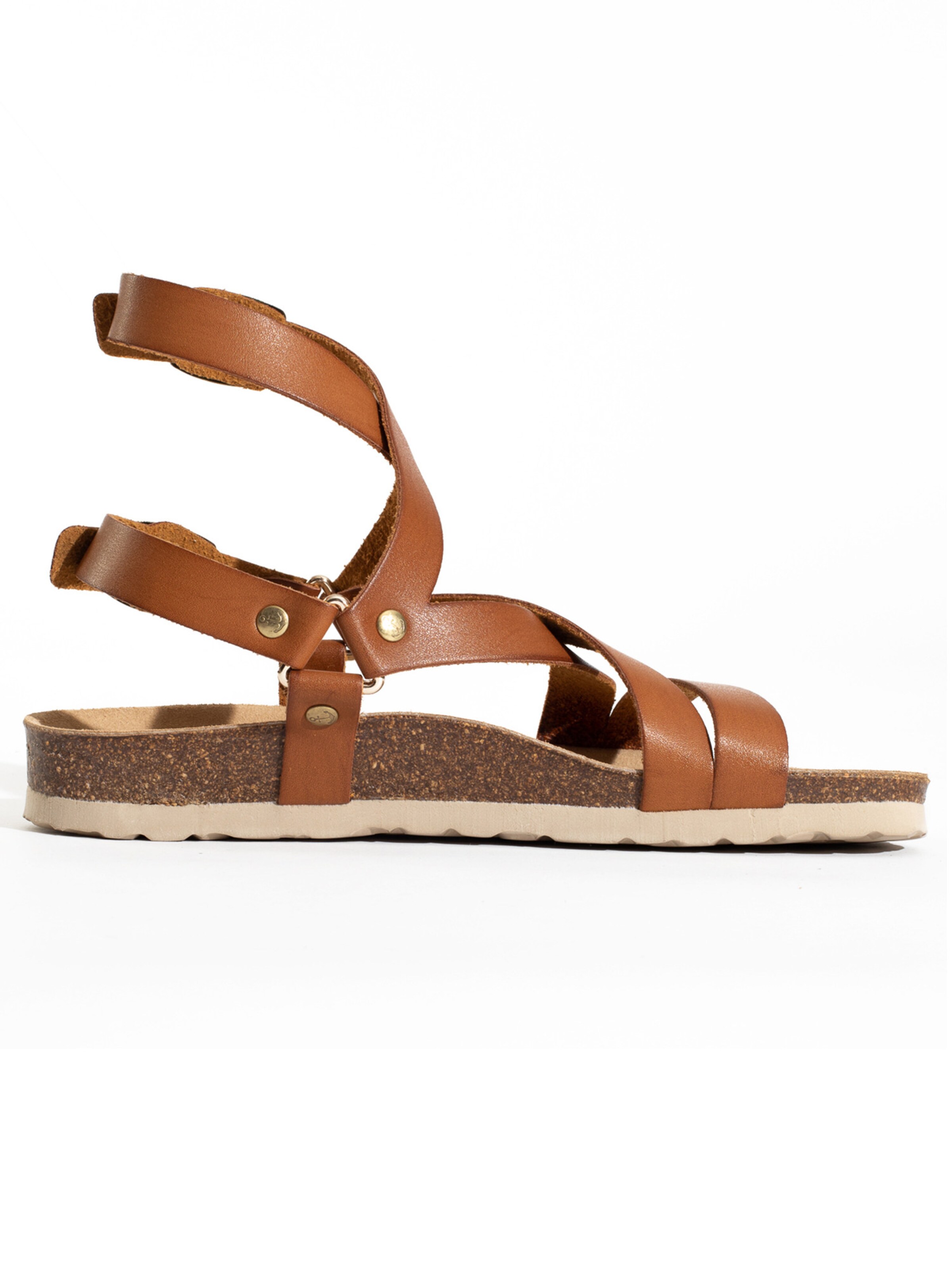 Bayton Sandali s paščki 'Armidale' | rjava barva