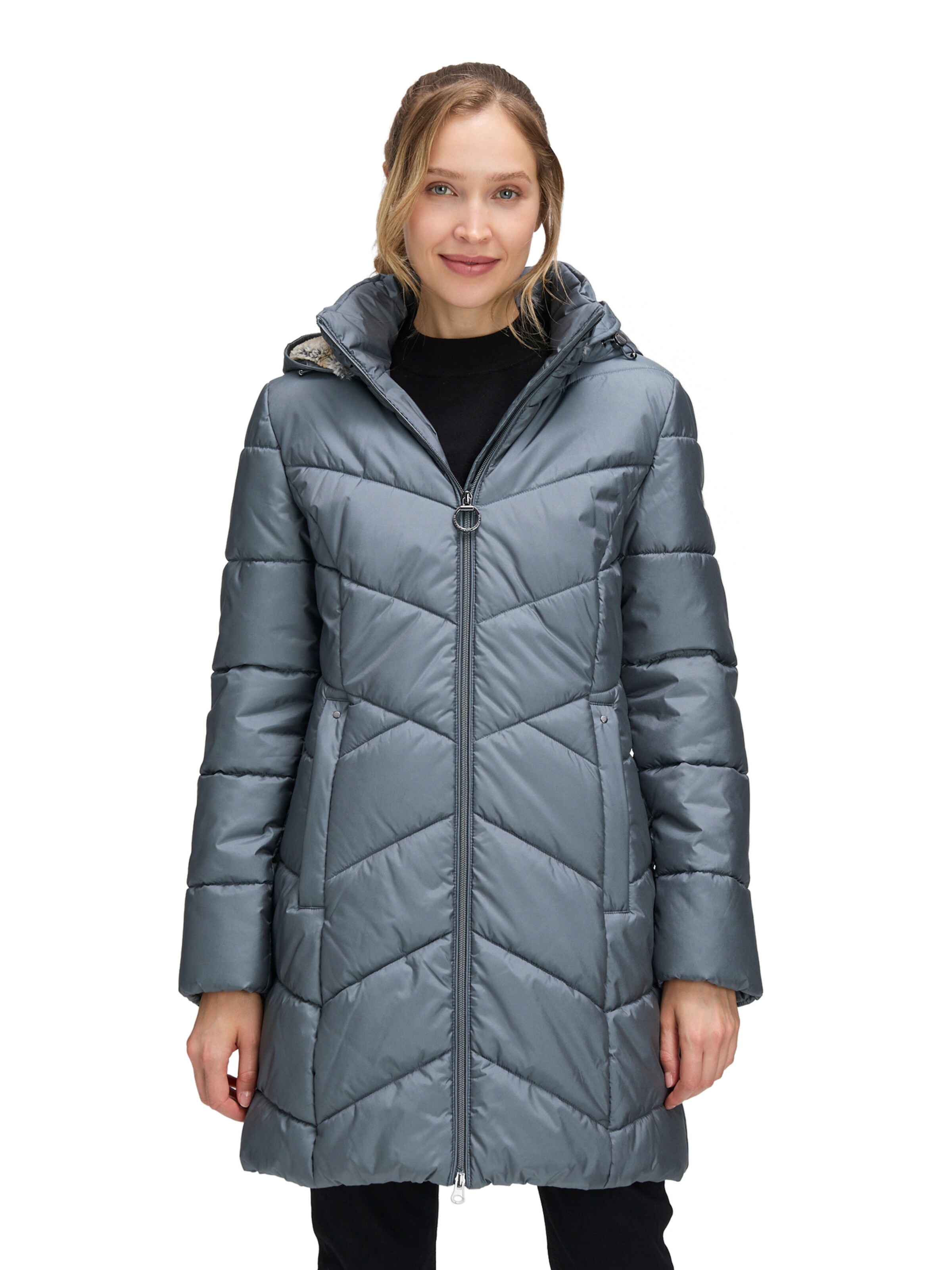 Betty Barclay Winter Jacket in Blue: front