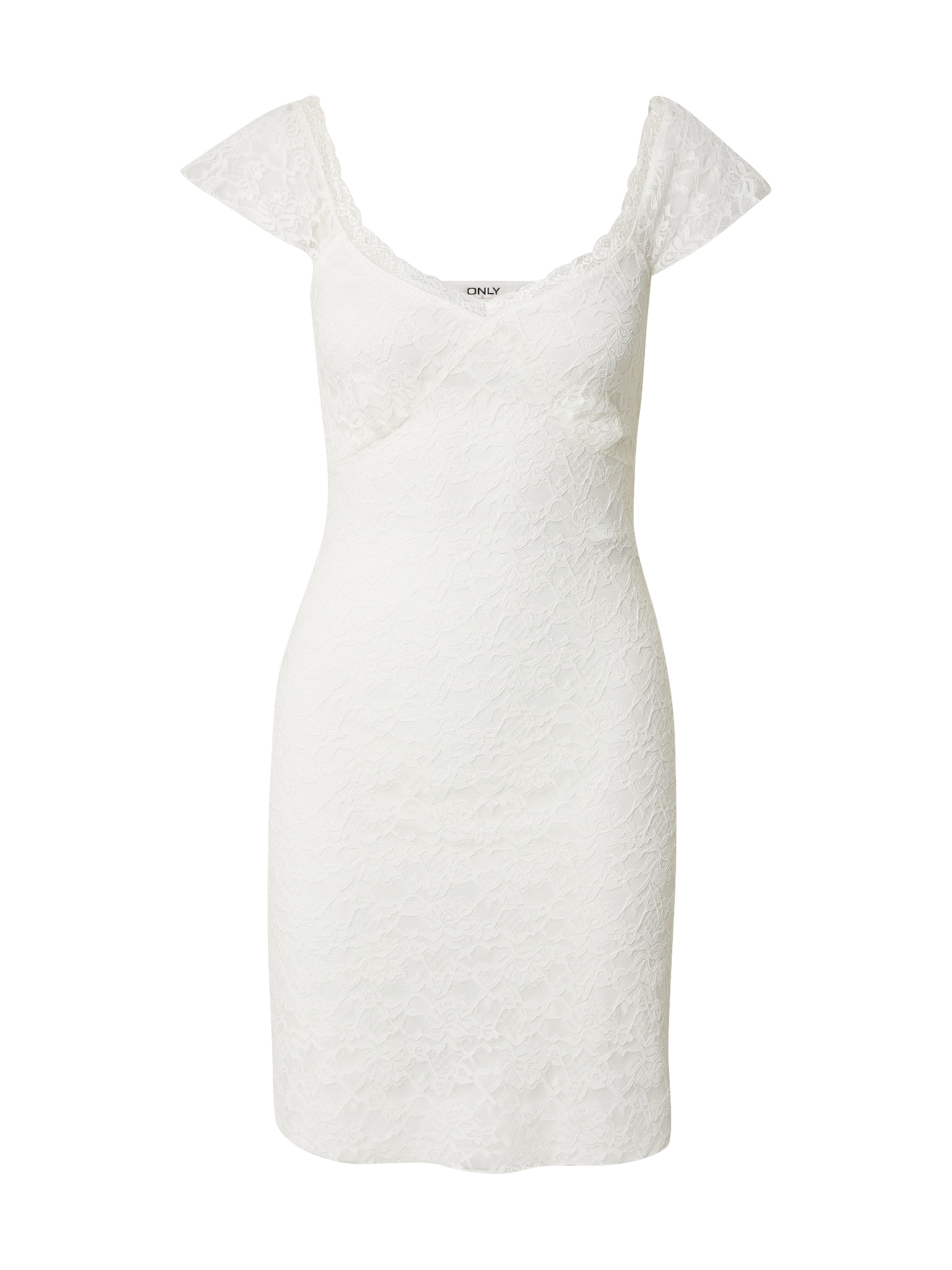 ONLY - Vestido 'ONLBENA' en blanco: frente