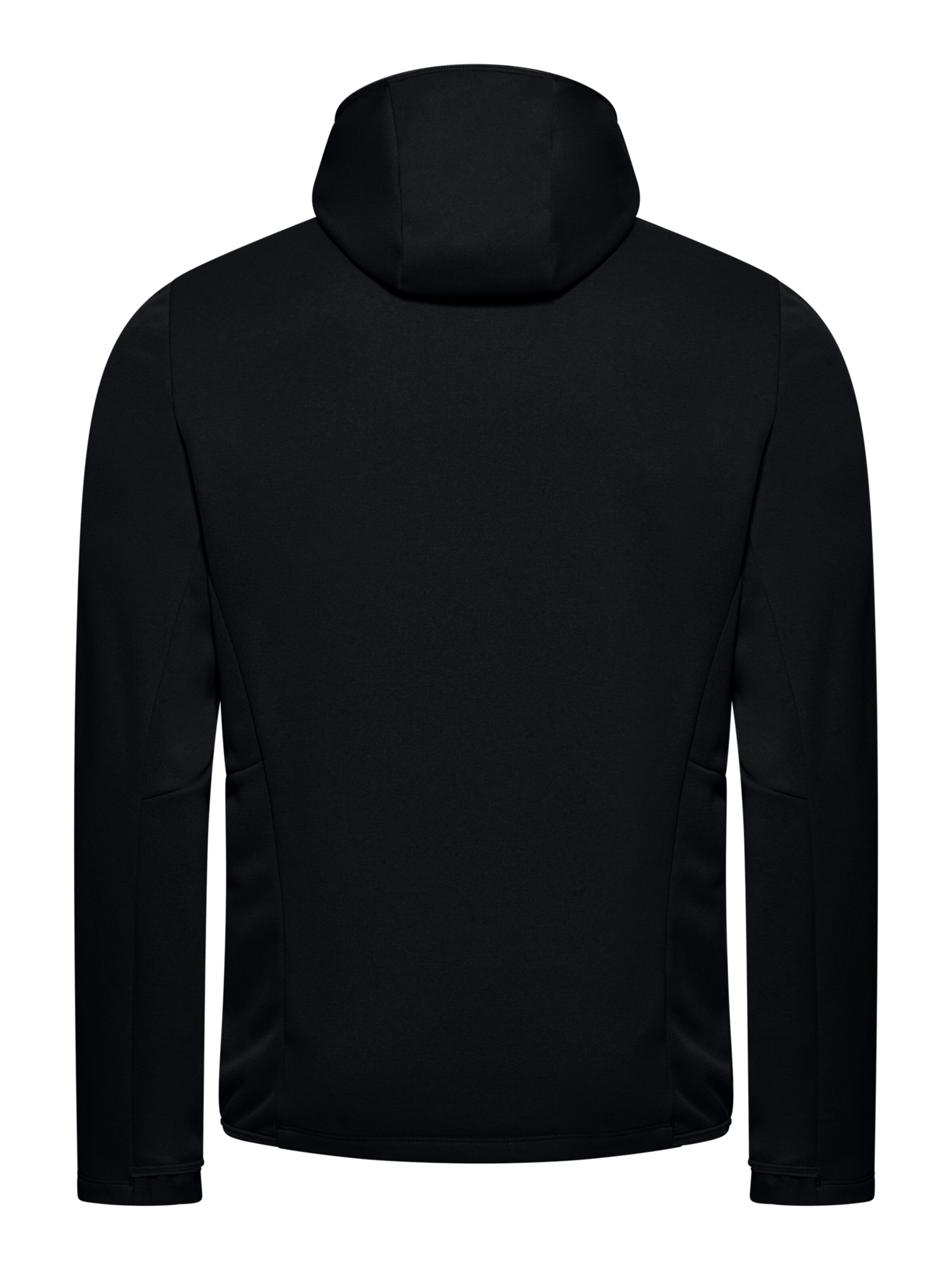 VAUDE Funktionele fleece-jas 'Monviso III' in Zwart