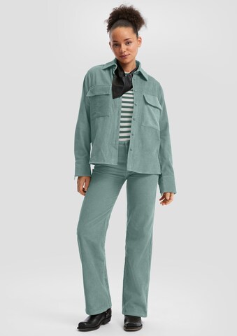 QS Bluse in Grün