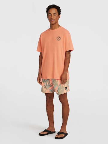 O'NEILL Kratke kopalne hlače 'O'neill Print 16' | oranžna barva