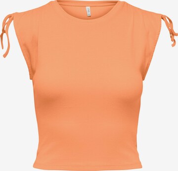 ONLY T-Shirt 'LAILA' in Orange: predná strana