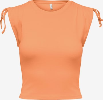 ONLY T-shirt 'LAILA' i orange: framsida