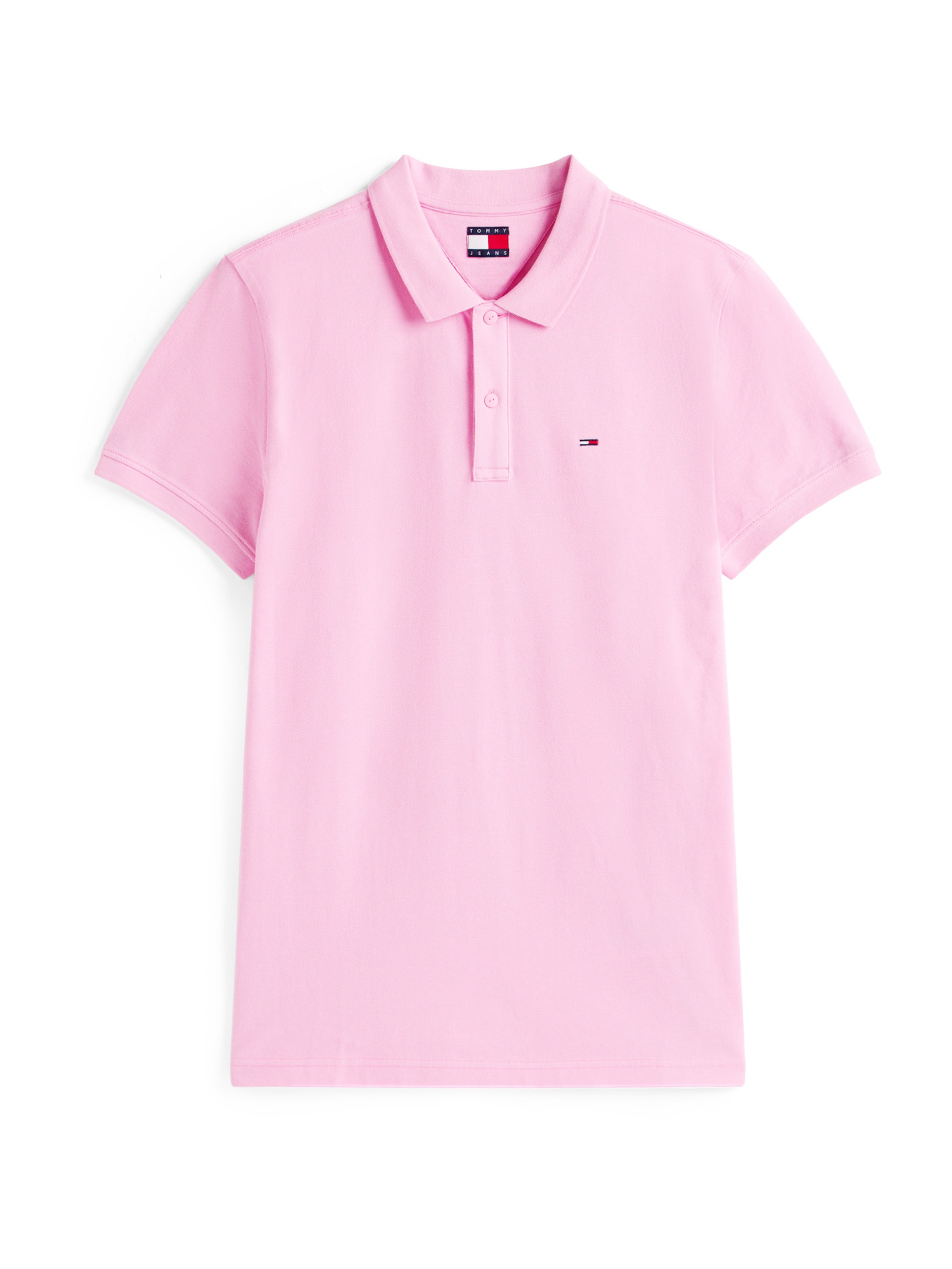 Tommy Jeans Футболка в Ярко-розовый: спереди