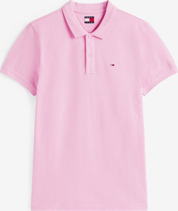 T-Shirt Tommy Jeans en rose : devant