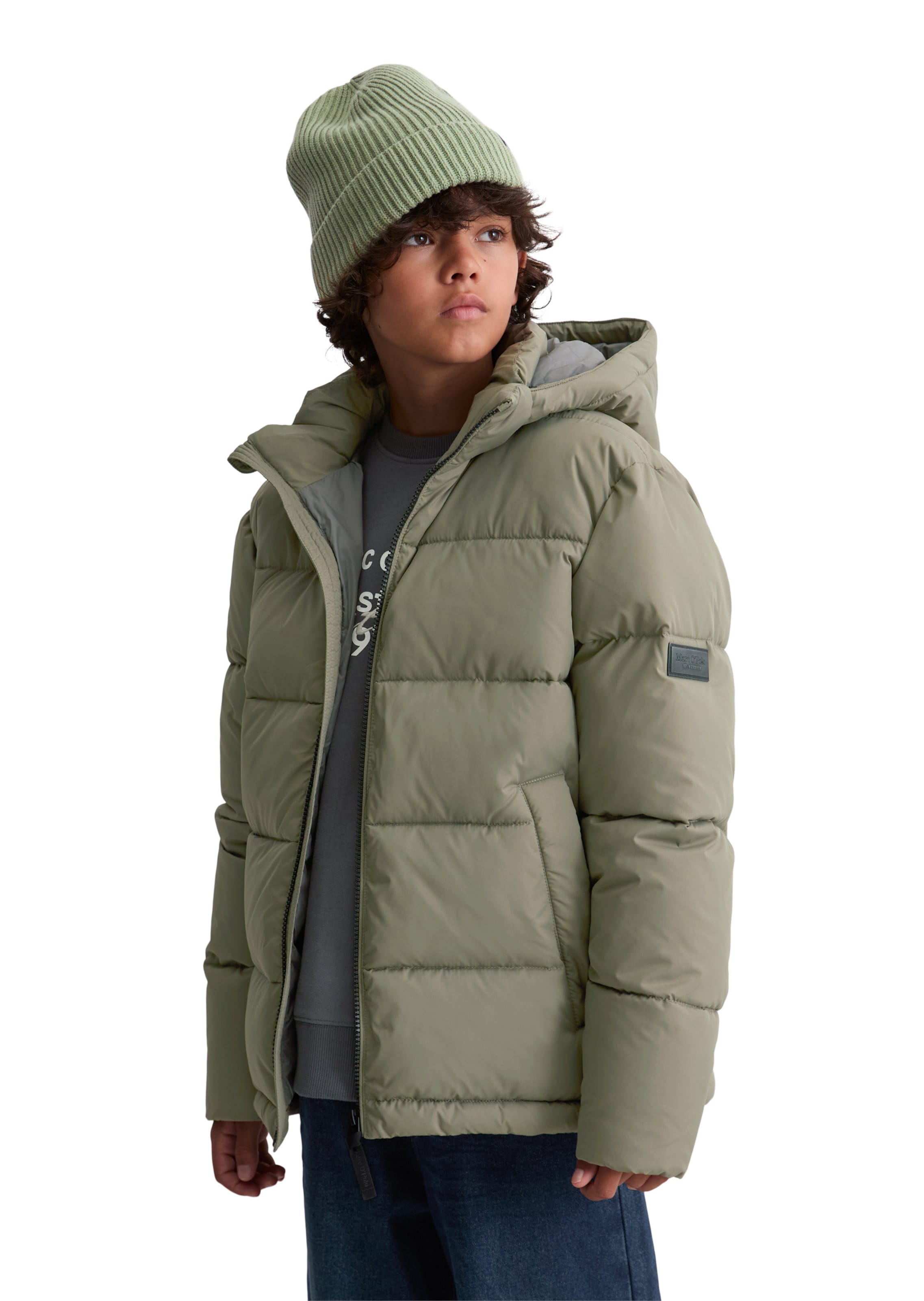 Marc O'Polo Between-season jacket in Green: front