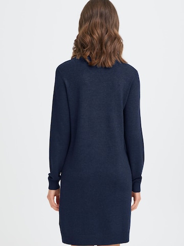 Robes en maille ' OXAIDA ' Oxmo en bleu
