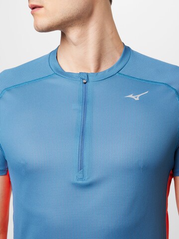 MIZUNO Funkcionalna majica 'Trail' | modra barva