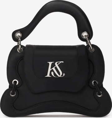 Kazar Studio Handbag in Black: front