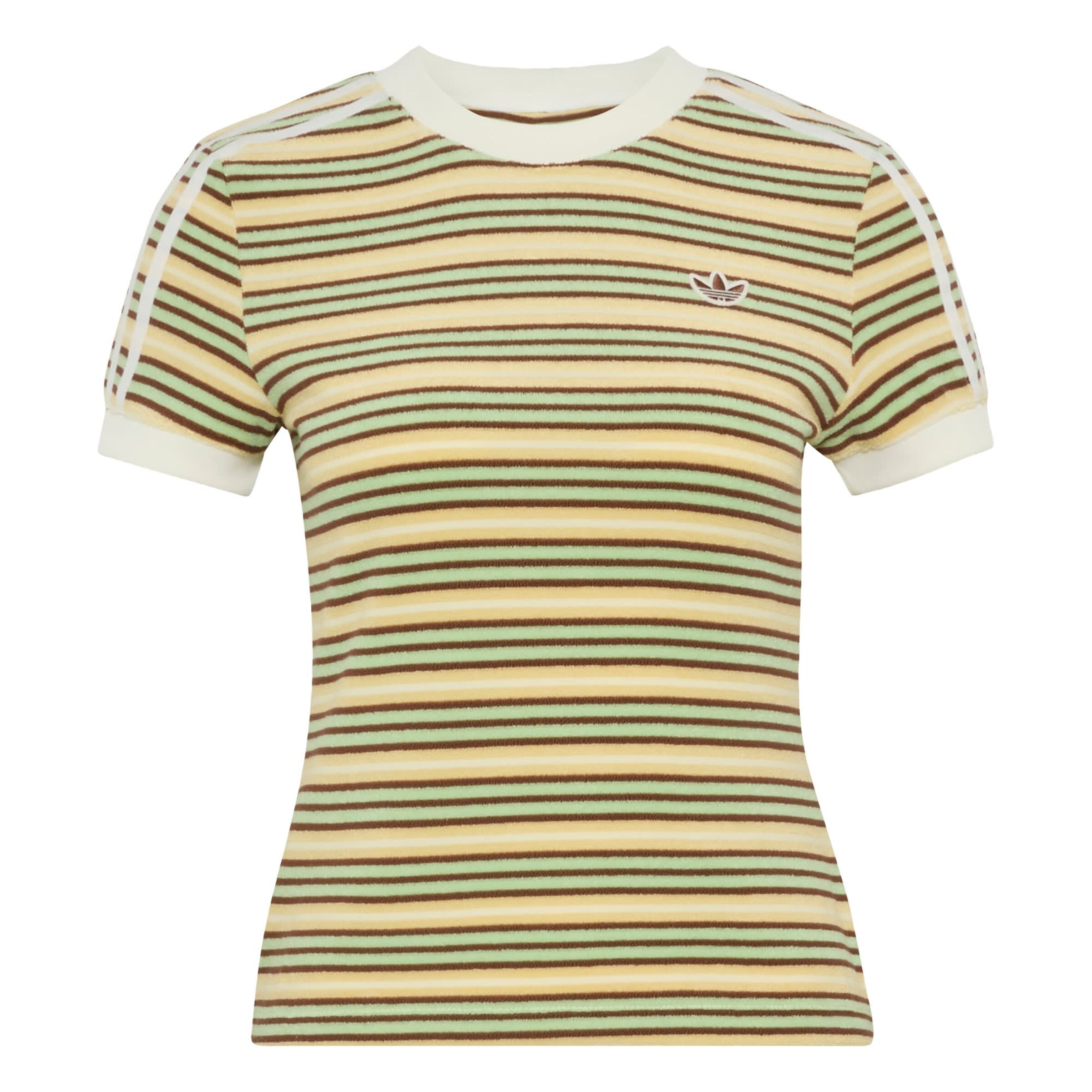 ADIDAS ORIGINALS Shirt 'Summer Glow' in Geel: voorkant
