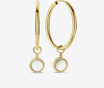 Boucles d'oreilles Isabel Bernard en or : devant