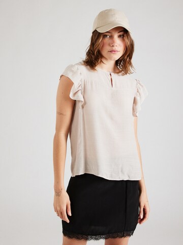 VERO MODA Blouse 'VMKATJA' in Grey: front