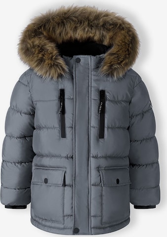 MINOTI Winterjacke in Grau: Vorderseite